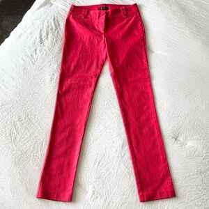 Love Culture Coral Stretch Straight Leg Pants